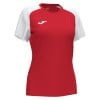 Joma Womens Academy IV Short Sleeve Jersey (W) Red-White