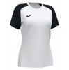 Joma Womens Academy IV Short Sleeve Jersey (W) White-Black