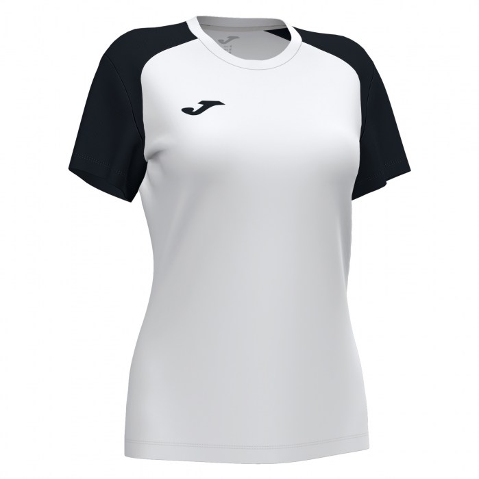 Joma Womens Academy IV Short Sleeve Jersey (W) White-Black