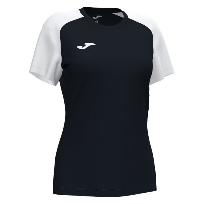 Joma Womens Academy IV Short Sleeve Jersey (W) Black-White