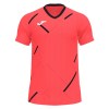 Joma Tiger III Short Sleeve Shirt Dark Fluo Orange-Black