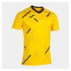 Joma Tiger III Short Sleeve Shirt Yellow-Black