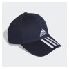 adidas Baseball 3-Stripes Twill Cap Legend Ink-White-White