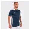 Joma Championship VI Short Sleeve Shirt (M) Dark Navy-White