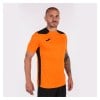 Joma Championship VI Short Sleeve Shirt (M) Orange-Black