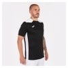 Joma Championship VI Short Sleeve Shirt (M) Black-White