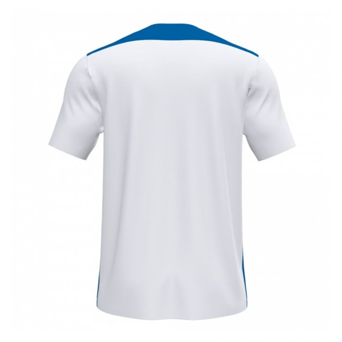 Joma Championship VI Short Sleeve Shirt (M) White-Royal