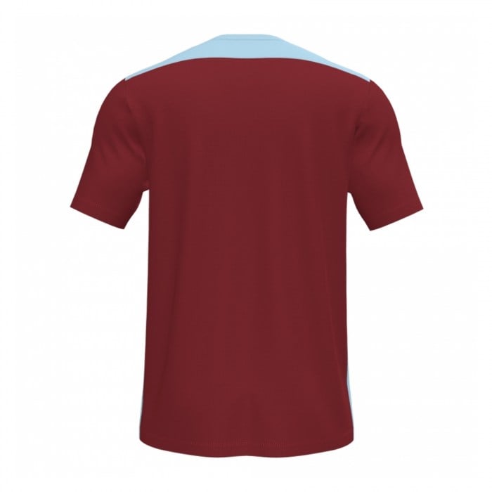 Joma Championship VI Short Sleeve Shirt (M) Burgundy-Sky