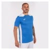 Joma Championship VI Short Sleeve Shirt (M) Royal-White