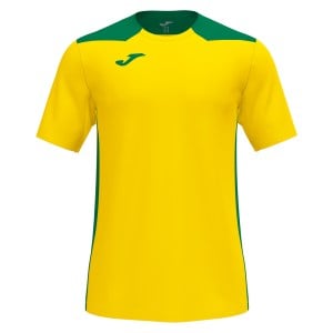 Joma Championship VI Short Sleeve Shirt (M) Yellow-Green