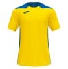 Joma Championship VI Short Sleeve Shirt (M) Yellow-Royal