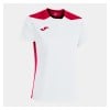 Joma Womens Championship VI Short Sleeve Shirt (W) White-Red