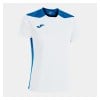 Joma Womens Championship VI Short Sleeve Shirt (W) White-Royal