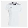 Joma Womens Championship VI Short Sleeve Shirt (W) White-Silver