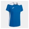 Joma Womens Championship VI Short Sleeve Shirt (W) Royal-White