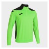 Joma Championship VI 1/4 Zip Sweatshirt / Midlayer (M) Fluo Green-Black