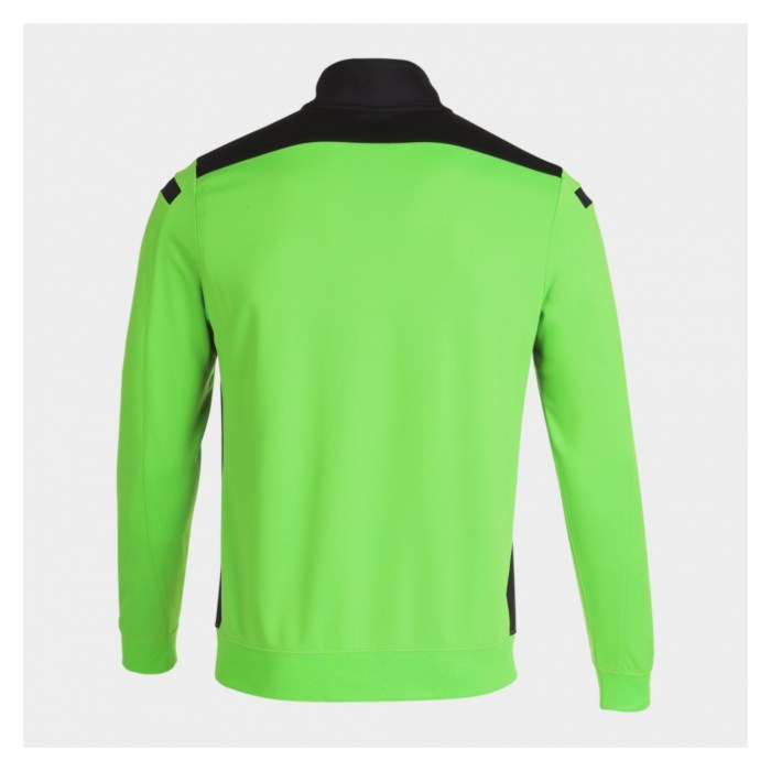 Joma Championship VI 1/4 Zip Sweatshirt / Midlayer (M) Fluo Green-Black