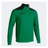 Joma Championship VI 1/4 Zip Sweatshirt / Midlayer (M) Green-Black