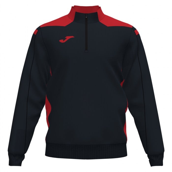 Joma Championship VI 1/4 Zip Sweatshirt / Midlayer (M) Dark Navy-Red