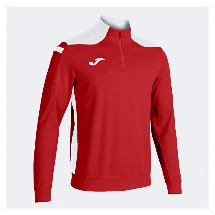 Joma Championship VI 1/4 Zip Sweatshirt / Midlayer (M) Red-White