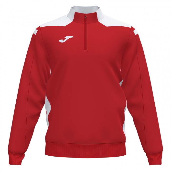 Joma Championship VI 1/4 Zip Sweatshirt / Midlayer (M) Red-White