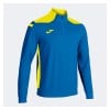 Joma Championship VI 1/4 Zip Sweatshirt / Midlayer (M) Royal-Yellow