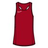 Nike Womens Dri-FIT Academy Racerback Vest (W) University Red-White-Gym Red-White