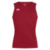 Canterbury Club Dry Singlet Flag Red