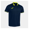 Joma Championship IV Polo (M) Dark Navy-Fluo Yellow