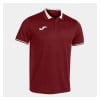 Joma Championship IV Polo (M) Burgundy-White