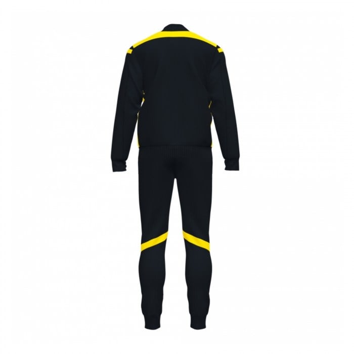 Joma Championship VI Tracksuit Black-Yellow