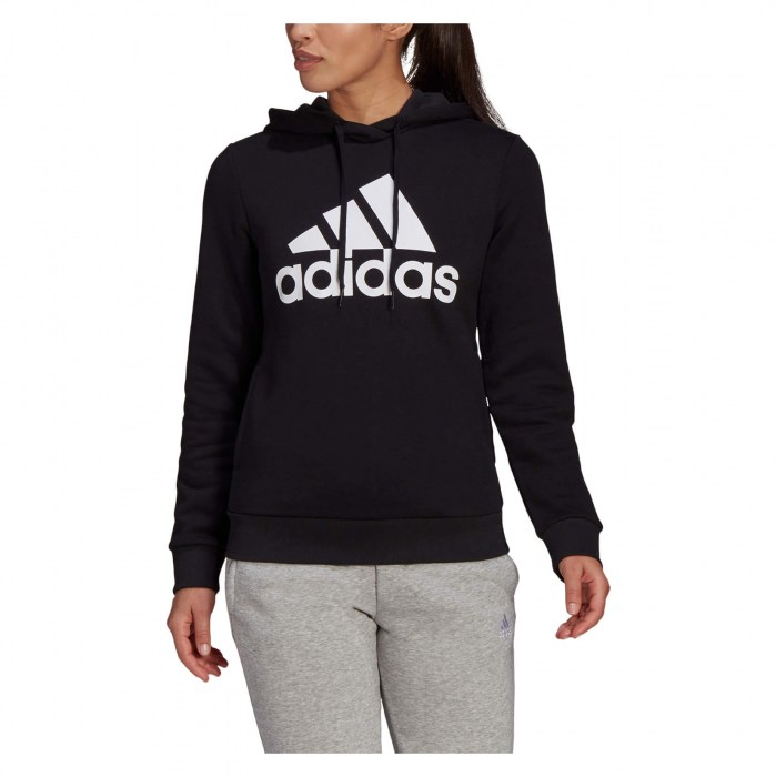 adidas Womens Essentials Logo Fleece Hoodie (W)