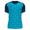 Joma Supernova III T-shirt (M) Dark Navy-Turquoise Fluor