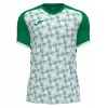 Joma Supernova III T-shirt (M) Green Medium-White