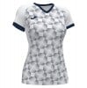 Joma Womens Supernova III T-shirt (W) White-Dark Navy