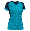 Joma Womens Supernova III T-shirt (W) Dark Navy-Turquoise Fluor