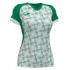 Joma Womens Supernova III T-shirt (W) Green Medium-White