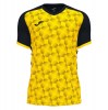 Joma Supernova III T-shirt (M) Black-Yellow