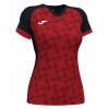 Joma Womens Supernova III T-shirt (W) Black-Red