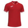 Joma Confort II Polo Red-White