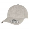 Flexfit 5-Panel Premium Snapback Cap Heather Grey