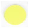 Flat Round Markers Fluo Yellow