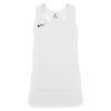 Neon-Nike Womens Dry Miler Singlet (W) White-Black