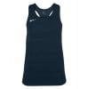 Neon-Nike Womens Dry Miler Singlet (W) Obsidian-White