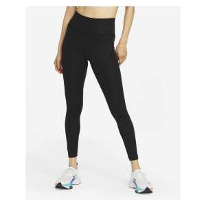 Nike Women's Power Pocket Hyper Dri-Fit Training Capris Tights Black Small