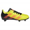 adidas-LP Rugby Junior Soft Ground Boots Acid Yellow-Solar Red-Core Black