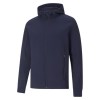 Puma Teamcup Casuals Hooded Jacket Peacoat