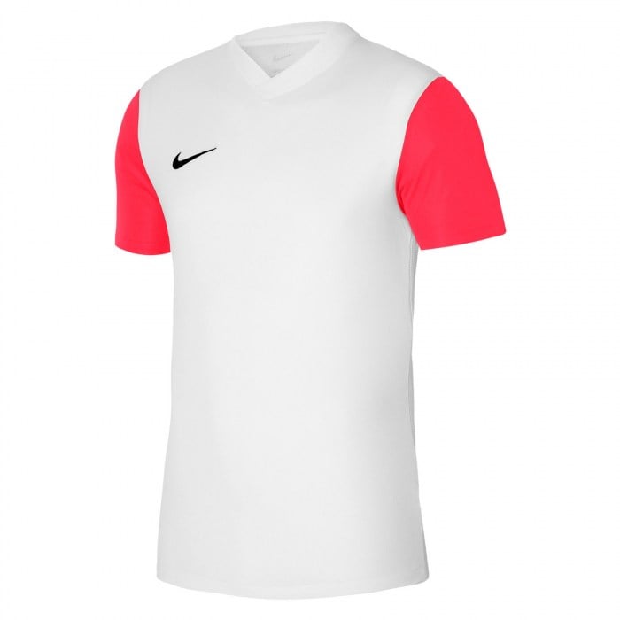 Nike Tiempo Premier 2 Short Sleeve Jersey White-Bright Crimson-Black