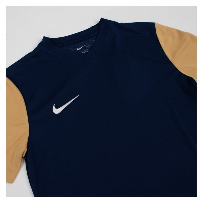 Nike Tiempo Premier 2 Short Sleeve Jersey Midnight Navy-Jersey Gold-White