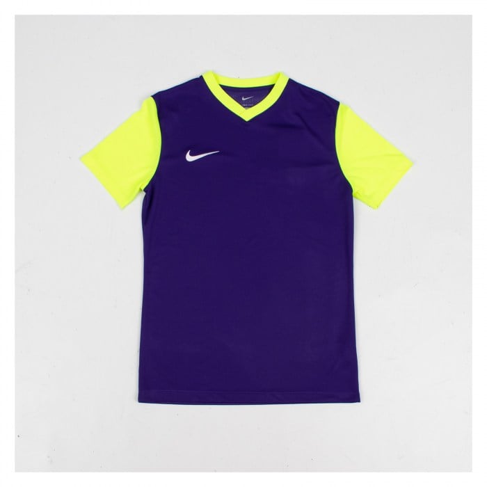 Nike Tiempo Premier 2 Short Sleeve Jersey Court Purple-Volt-White